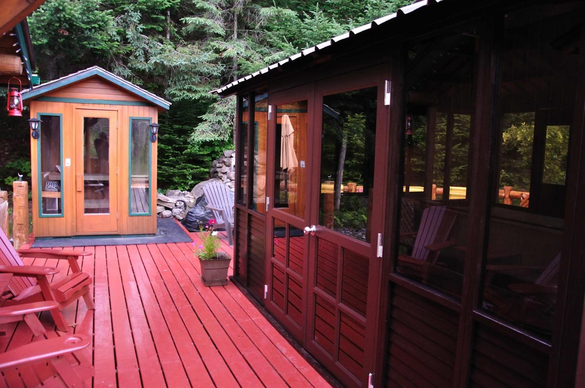 Les Cabanes Du Trappeur Wentworth-Nord ภายนอก รูปภาพ