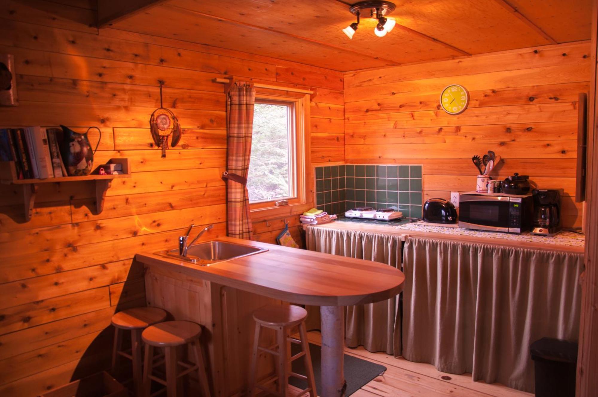 Les Cabanes Du Trappeur Wentworth-Nord ภายนอก รูปภาพ