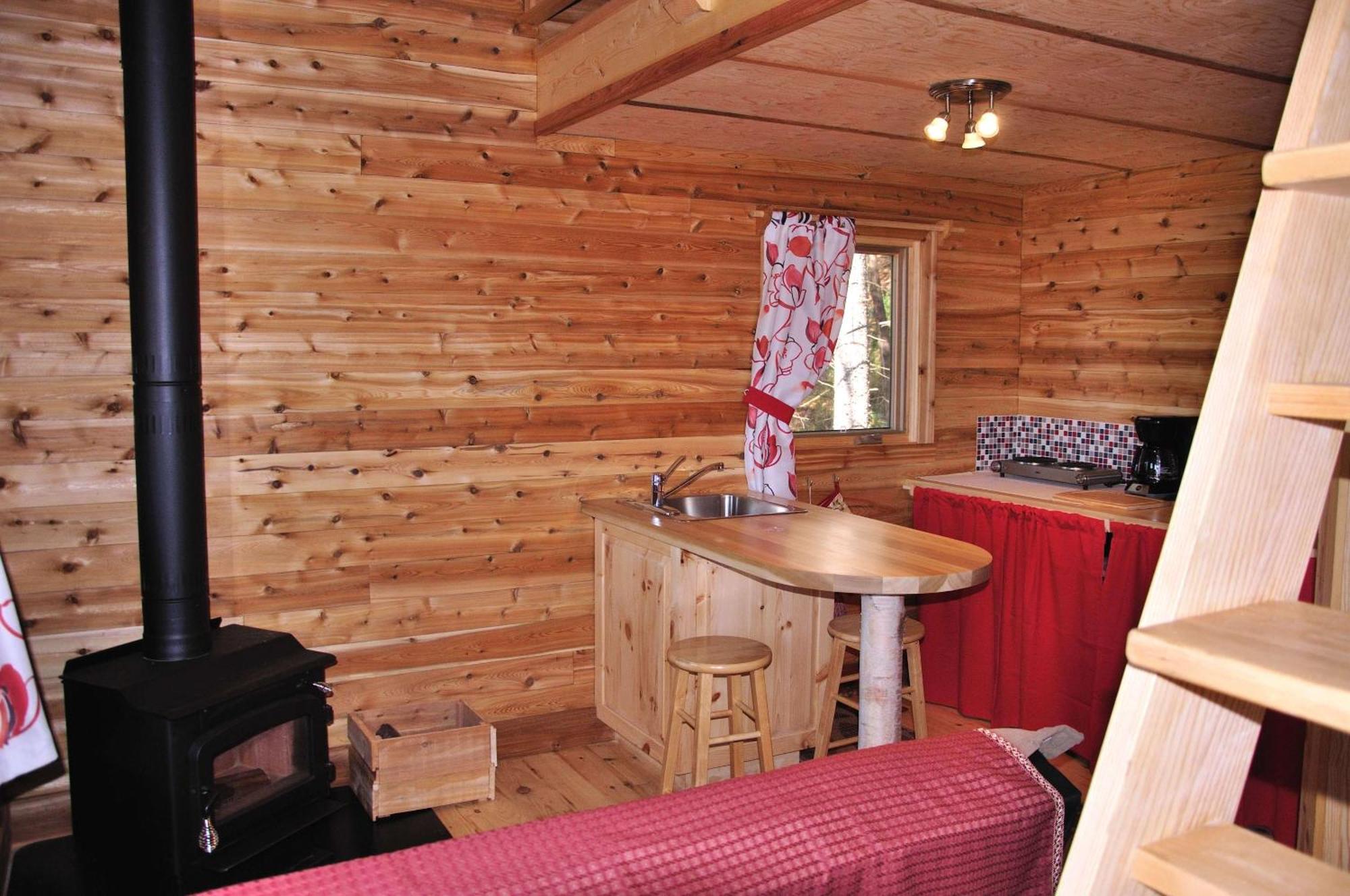 Les Cabanes Du Trappeur Wentworth-Nord ภายนอก รูปภาพ