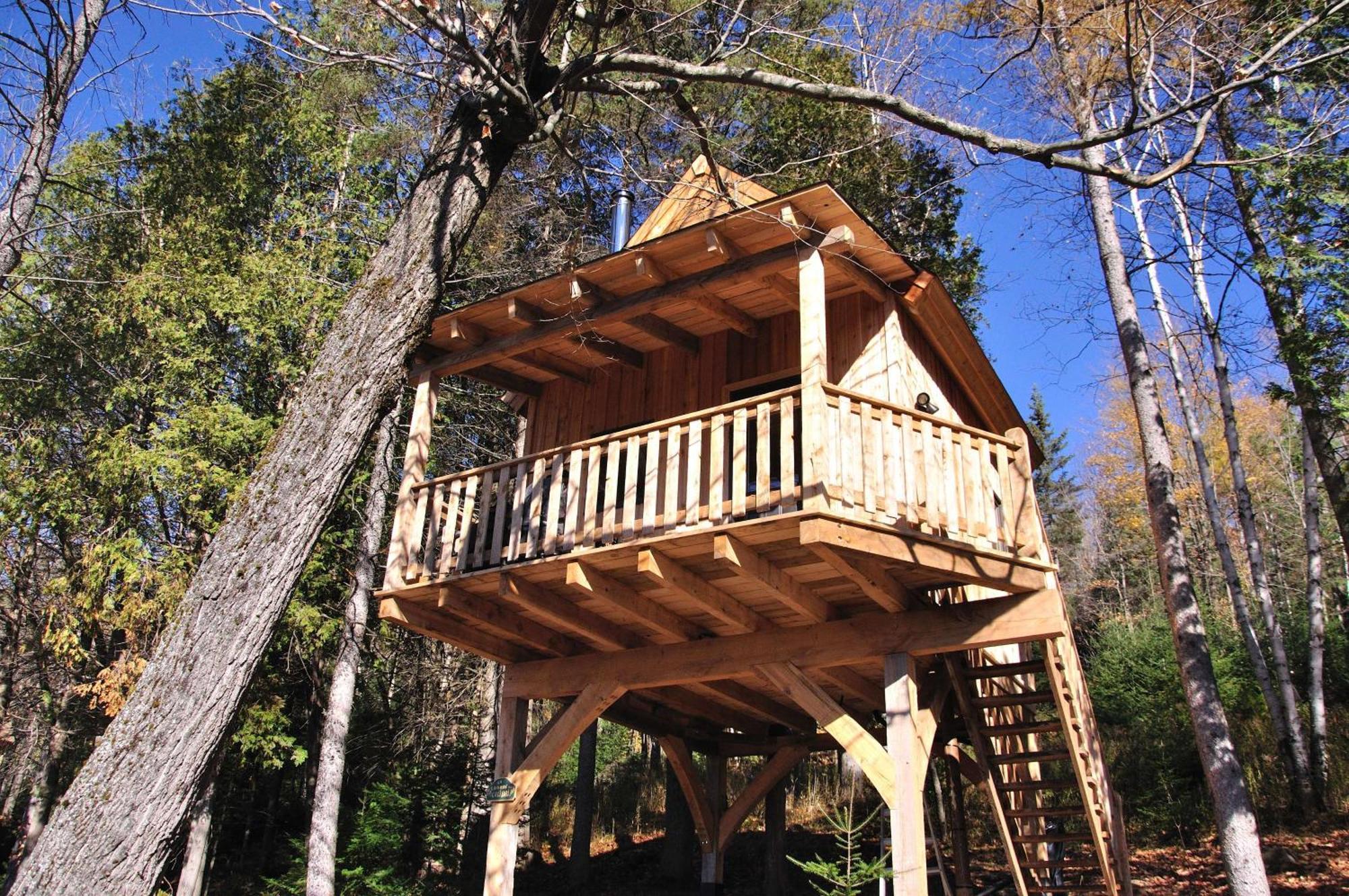 Les Cabanes Du Trappeur Wentworth-Nord ภายนอก รูปภาพ