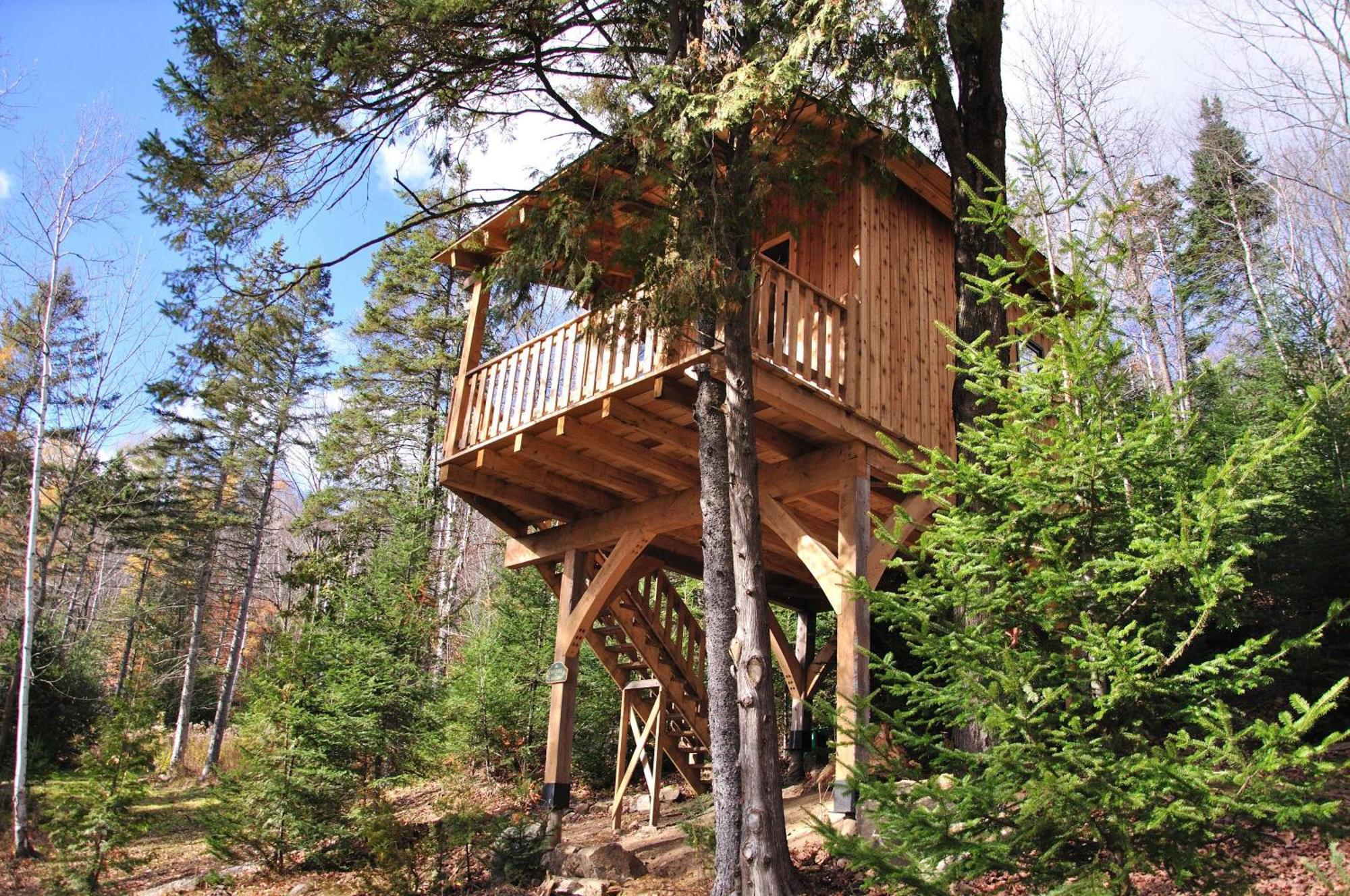 Les Cabanes Du Trappeur Wentworth-Nord ภายนอก รูปภาพ