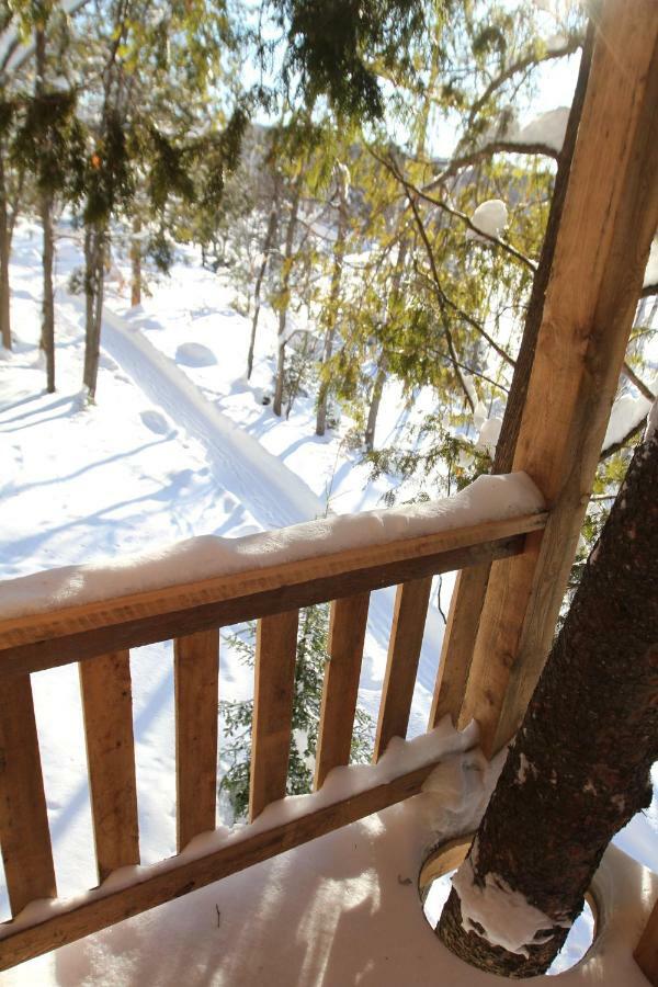 Les Cabanes Du Trappeur Wentworth-Nord ภายนอก รูปภาพ